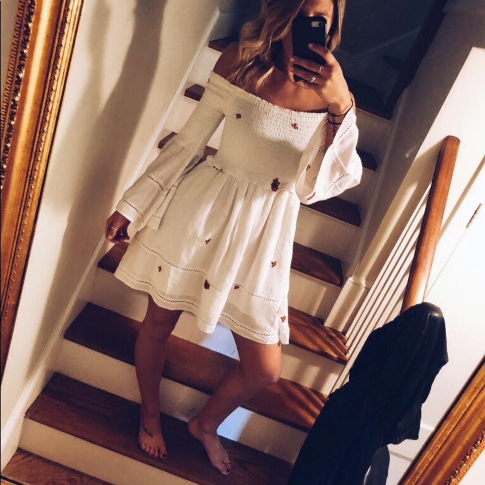 FREE PEOPLE | Off the shoulder dress